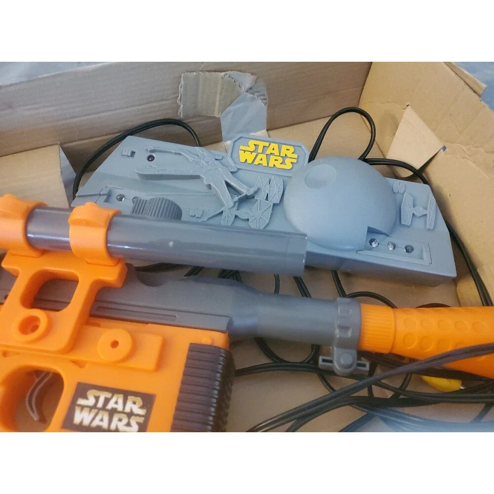 Star Wars Blaster Strike Plug & Play TV Game Gun A/V Jakks Pacific 2015 Working